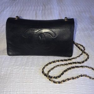 CHANEL Caviar Cross Body Bag
